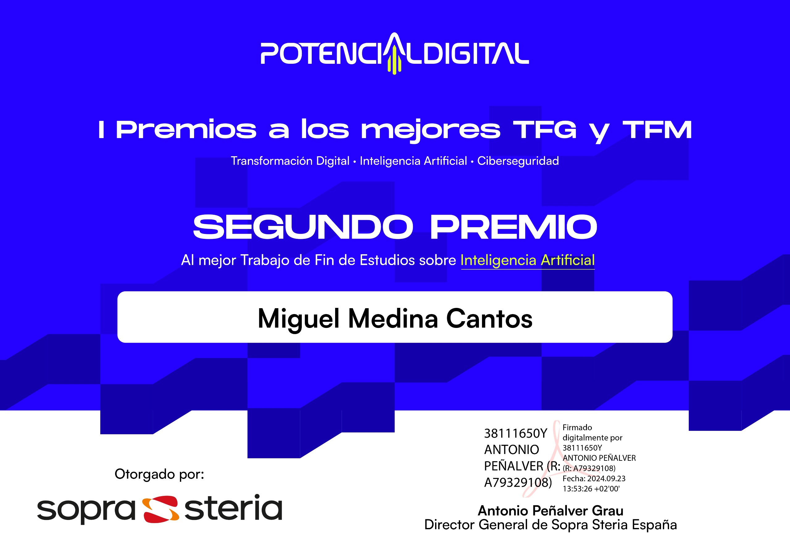 Premio Certificado